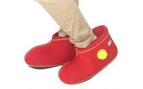 20-11クロッツやわらか湯たんぽ/足用ショートタイプ（レッド/M）