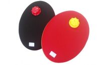 07-17クロッツやわらか湯たんぽ/たまご型（ブラック）