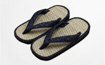 A29217&nbsp;呉服屋さんの七島イ雪駄（男性用フリーサイズ）・通