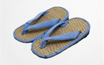 A29217&nbsp;呉服屋さんの七島イ雪駄（男性用フリーサイズ）・通