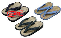 A29217&nbsp;呉服屋さんの七島イ雪駄（男性用フリーサイズ）・通