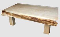 【06】座卓（テーブル）セン・一枚天板【厚さ約9.5cm】
