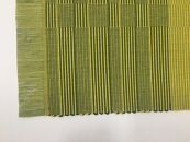 ウージ染め手織りテーブルセンターヤシラミ織り