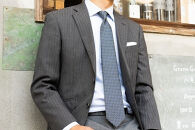 【受注生産】匠の技術で織り上げるシルク１００％のマイクロ小紋柄ネクタイ（ネイビー×グリーン）|&nbsp;ネクタイ&nbsp;シルク&nbsp;柄&nbsp;高級&nbsp;ビジネス&nbsp;フォーマル&nbsp;贈答用&nbsp;送料無料&nbsp;東京&nbsp;八王子&nbsp;