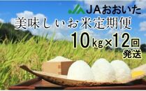 JAの美味しいお米4月から1年間定期便/10kg（5kg+5kg）×計12回発送_1371R