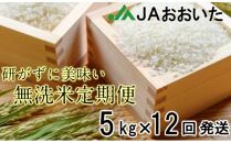 JAの美味しいお米定期便/5kg×12回発送
