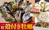 ［殻付き牡蠣］Ｌサイズ(大)20個《加熱用》【広島かき 広島牡蠣 かき 新鮮 旬 おすすめ 人気 広島県 宮島 廿日市市】