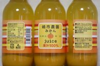 【和歌山有田】「嶋市農園」果汁100％みかんジュース200ml10本入り