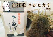 ◆農家直送 滋賀県高島市産  近江米 コシヒカリ 2kg× 1袋 精米済