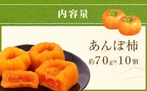あんぽ柿 70g×10個