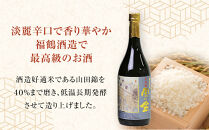 富山&nbsp;大和百貨店&nbsp;選定&nbsp;〈福鶴酒造〉&nbsp;越中浪漫　風の盆　限定大吟醸　720ml