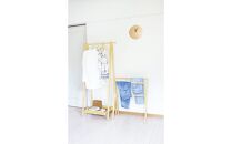 旭川家具　コサイン　ドレスラック　メープル 【 旭川家具 北海道 旭川市 木製 家具 コート掛け ハンガーラック 洋服掛け 木製ラック 選べる樹種 シンプル ナチュラル 手作り 北欧 おしゃれ 天然木 無垢 】_00337