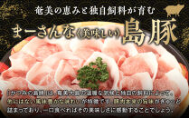 かつみの島豚いちばんロースしゃぶしゃぶ　1kg（500g×2パック）