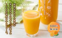 和歌山産温州みかん１００％ジュース(１L×2本）