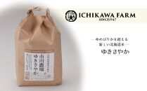 【令和5年産新米先行予約】市川農場開発「ゆきさやか」(10kg×6回便）～10月よりお届け～_00385