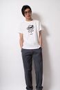 【0サイズ】【KEY MEMORY】Straw hat T-shirts WHITE