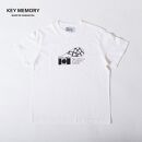 【0サイズ】【KEY MEMORY】Camera T-shirts WHITE