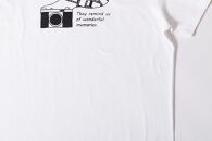 【0サイズ】【KEY MEMORY】Camera T-shirts WHITE