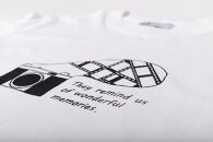 【0サイズ】【KEY MEMORY】Camera T-shirts WHITE