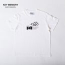【1サイズ】【KEY MEMORY】Camera T-shirts WHITE