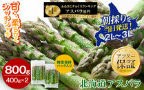 【2027年先行予約】露地物朝採りアスパラ&nbsp;2L～3Lサイズ800g（400g×2）鮮度保持フィルム入り（5月中旬発送開始予定）【&nbsp;アスパラ&nbsp;アスパラガス&nbsp;朝採り&nbsp;とれたて&nbsp;野菜&nbsp;旬&nbsp;小分け&nbsp;保存&nbsp;産直&nbsp;産地直送&nbsp;お取り寄せ&nbsp;旭川市&nbsp;北海道&nbsp;】_01593