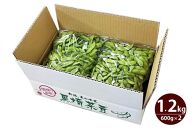 【先行予約】くろさき茶豆1.2kg  2025年8月発送 〈ＧＩ登録産品〉