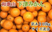 【訳あり】和歌山下津みかん約10kgご家庭用向け(サイズ混合) ★2025年11月中旬頃より順次発送［TM78］