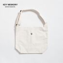 【KEY MEMORY】Hard shoulder Bag WHITE