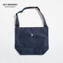 【KEY MEMORY】Hard shoulder Bag NAVY