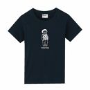 《0》レディースM size　TONTON T-shirts NAVY