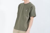 ＜1＞レディースMサイズ　Natural Label Pocket T-shirts　OLIVE