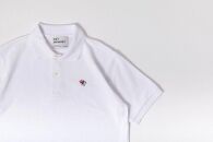 《0》レディースフリーサイズ　Three polo shirts WHITE