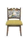 【神戸を代表する】創業150年日本一古い洋家具屋の小椅子ポロチェア【永田良介商店】【Lovebird-yellow／High type】