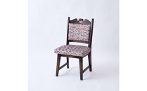 【神戸を代表する】創業150年日本一古い洋家具屋の小椅子ポロチェア【永田良介商店】【White ohaziki／High type】