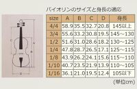 No.500 鈴木アウトフィットバイオリン