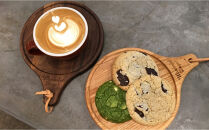 木製プレート&nbsp;ピザプレート&nbsp;バルーンカッティングボード【ウォールナット】