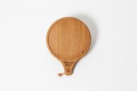 木製プレート&nbsp;ピザプレート&nbsp;バルーンカッティングボード【ブラウンオーク】