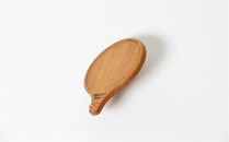 木製プレート&nbsp;ピザプレート&nbsp;バルーンカッティングボード【ブラウンオーク】