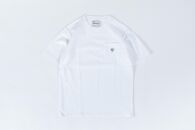 【KEY MEMORY】Natural Label Pocket T-shirts WHITE〈１〉レディースMサイズ