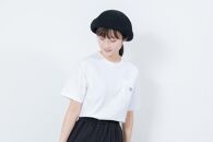 【KEY MEMORY】Natural Label Pocket T-shirts WHITE〈１〉レディースMサイズ