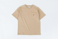 【KEY MEMORY】Natural Label Pocket T-shirts BEIGE〈2〉メンズMサイズ