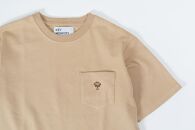 【KEY MEMORY】Natural Label Pocket T-shirts BEIGE〈2〉メンズMサイズ