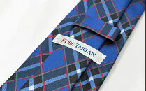 【神戸タータン】シルクプリントネクタイ