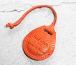 エアタグ用&nbsp;ケース&nbsp;カバー&nbsp;レザー&nbsp;本革&nbsp;apple&nbsp;airtag&nbsp;【レッド&nbsp;シュリンク】