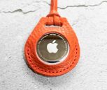 エアタグ用&nbsp;ケース&nbsp;カバー&nbsp;レザー&nbsp;本革&nbsp;apple&nbsp;airtag&nbsp;【レッド&nbsp;シュリンク】