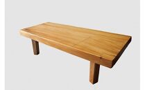 【53】座卓（テーブル）バッコヤナギ・一枚天板【厚さ約6.5cm】