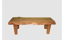 【60】座卓（テーブル）ハン・一枚天板【厚さ約4.5cm】
