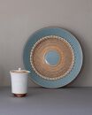 【蘇嶐窯】陶と竹の伝統技術を組み合わせた飾り皿