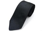 KUSKA Fresco Tie【グレー】－世界でも稀な手織りネクタイ－