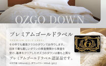 【大東寝具】～快眠のための最高級羽毛布団～ ≪春夏用≫大東寝具オリジナルプレミアム 肌掛け羽毛布団 オズゴ ポーランド産 ホワイトグースダウン95％ （コウダ種）（シングル）［ 京都 寝具 老舗 布団 人気 おすすめ 快眠 寝ごこち 睡眠 健康 羽毛 グース ダウン 最高級 プレミアム お取り寄せ 通販 送料無料 ふるさと納税 ］